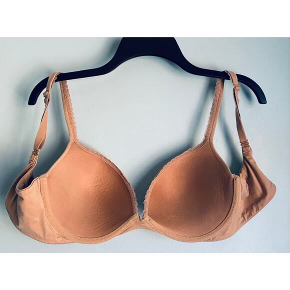 Victoria's Secret Push Up Bra Beige Body By Victoria 36D - Picture 8 of 8